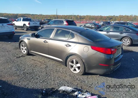 2014 Kia Optima Lx из США, поврежденный, VIN 5XXGM4A76EG300492